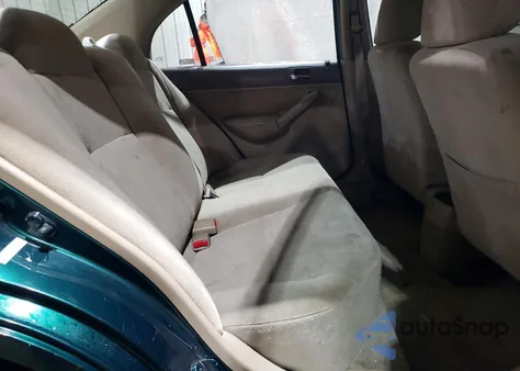 2001 Honda Civic Lx из США, поврежденный, VIN 2HGES16541H575418